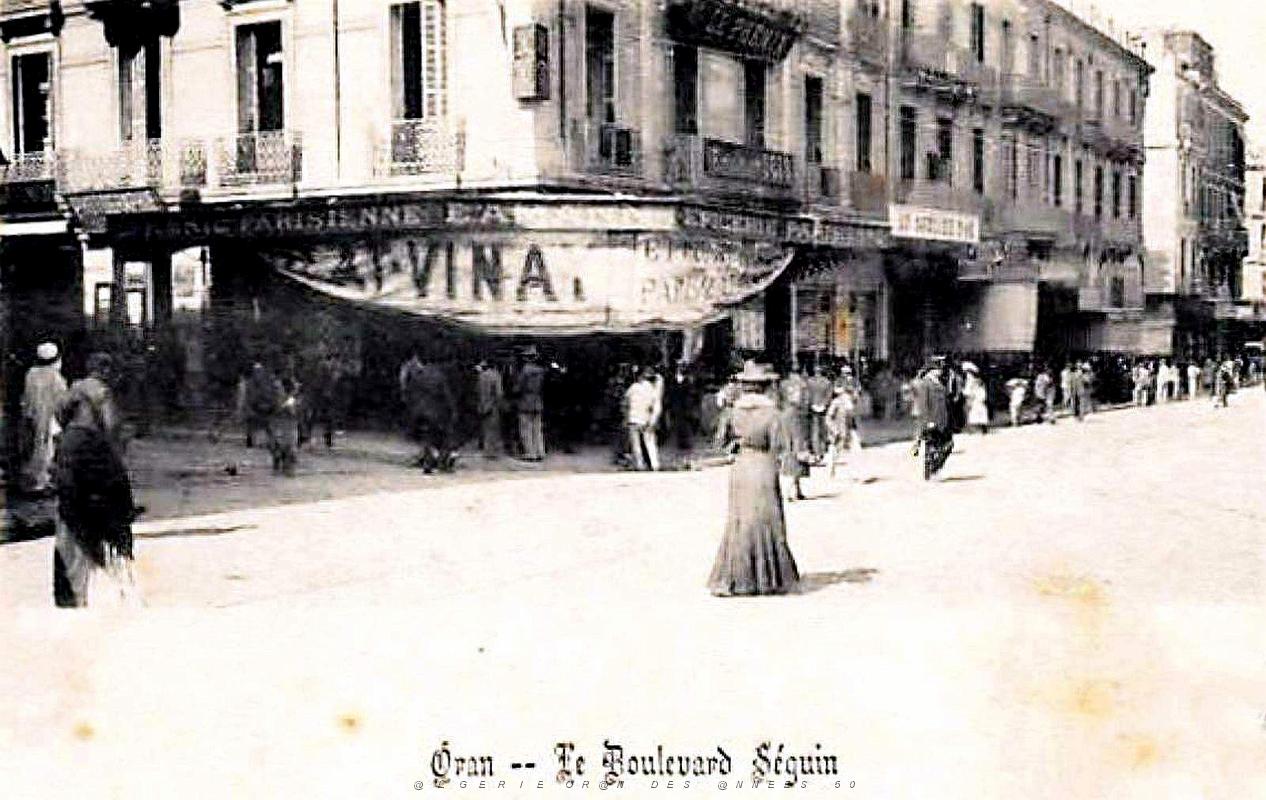 Oran - Boulevard Seguin - Angle Boulevard 2e Zouaves.jpg